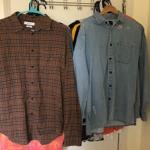 ONE long sleeve flannel